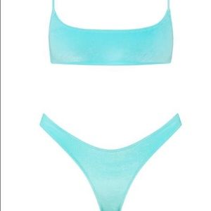 Triangl dreamland blue crush bikini size XS